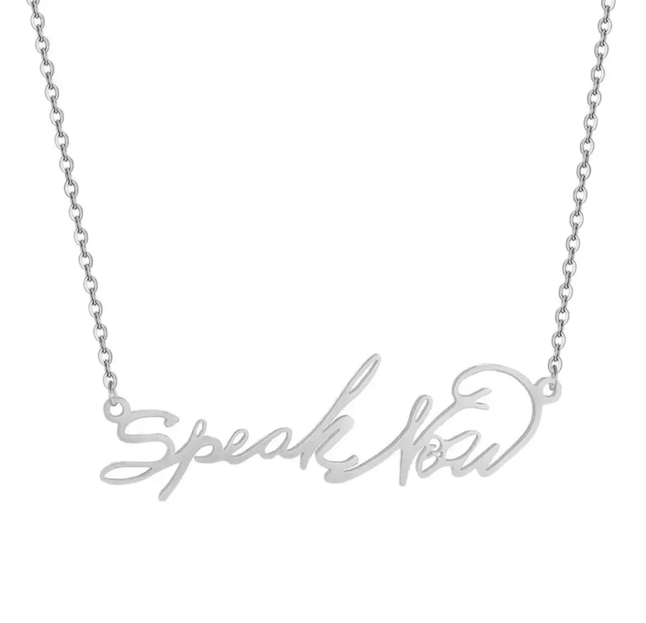 TS Necklace Silver in