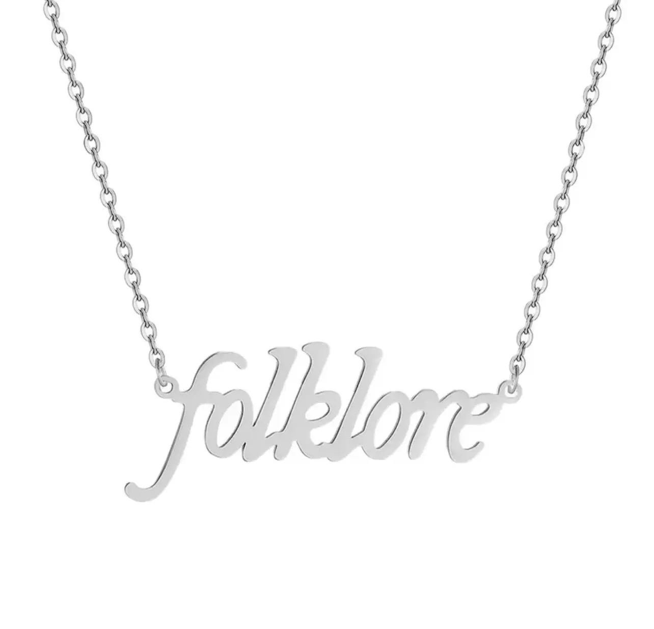 TS Necklace Silver in