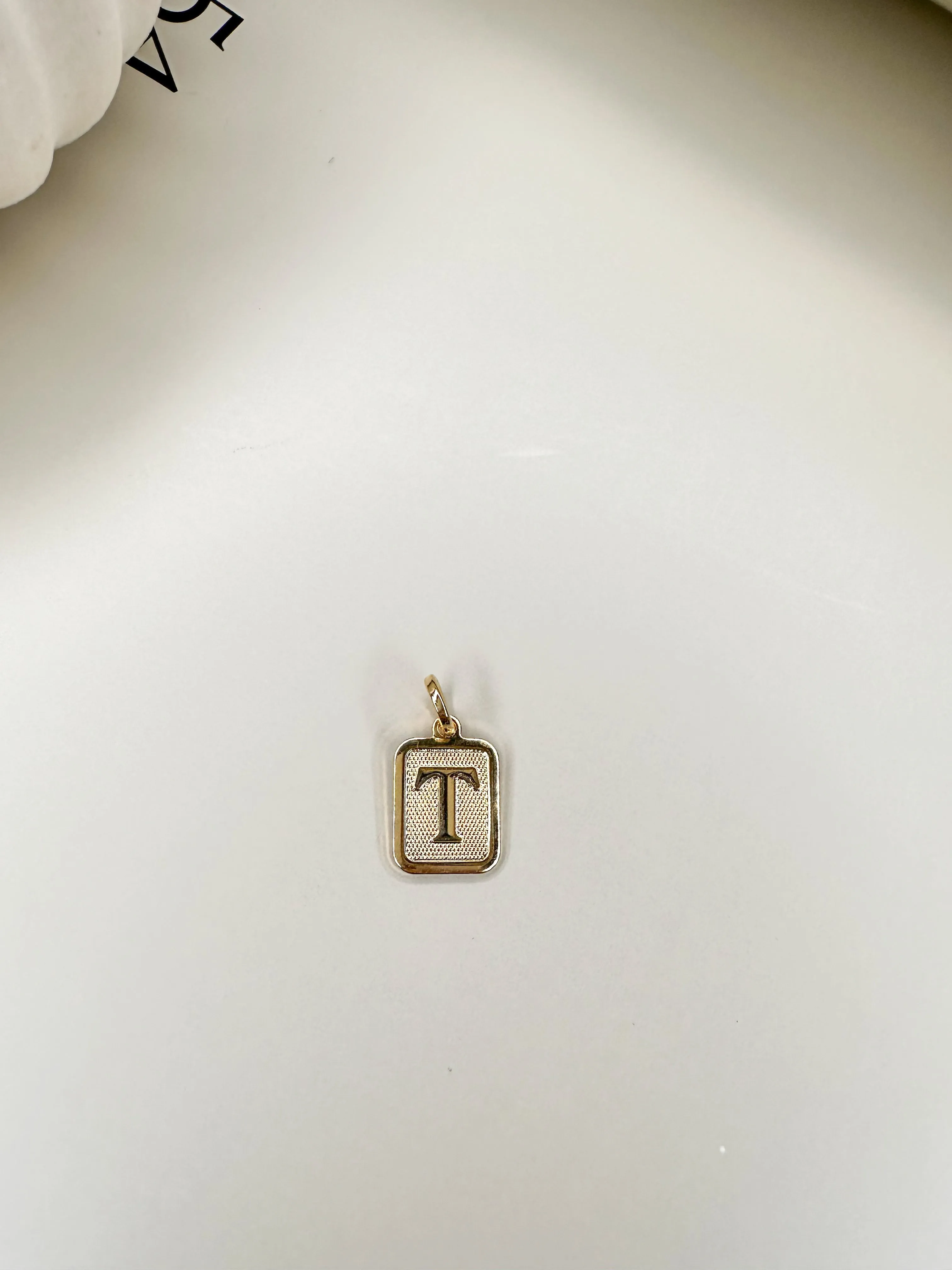 Velani Jewelry Initial Letter Pendants